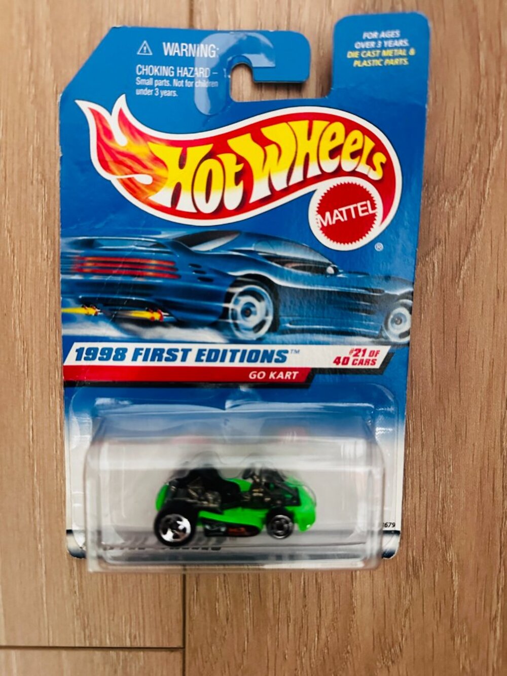 Hot Wheels 1998 First Editions Go Kart #21 of 40 Sealed